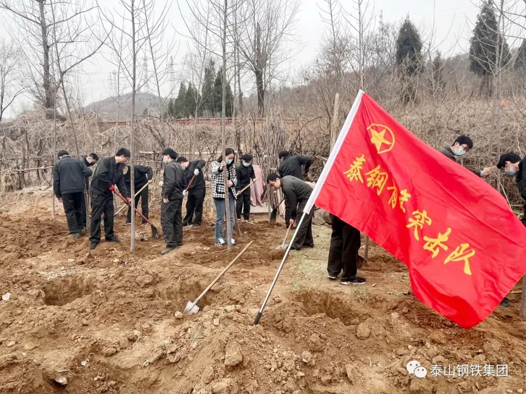 迎接“雷锋日” 泰山钢铁开展形式多样学雷锋活动（一）